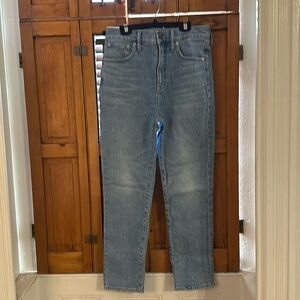 Madewell Perfect Vintage Straight Jeans Size 28